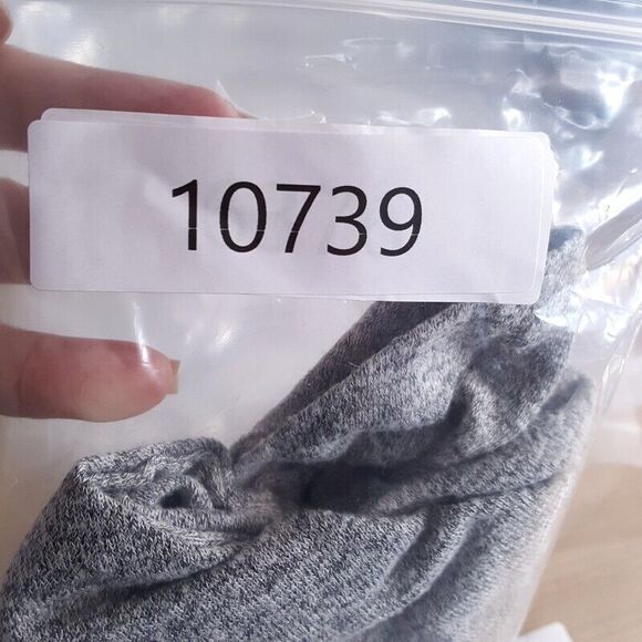 ALEXANDER WANG Womens Top Medium Gray Pullover Knit Tank Asymmetrical Tunic - Picture 7 of 7